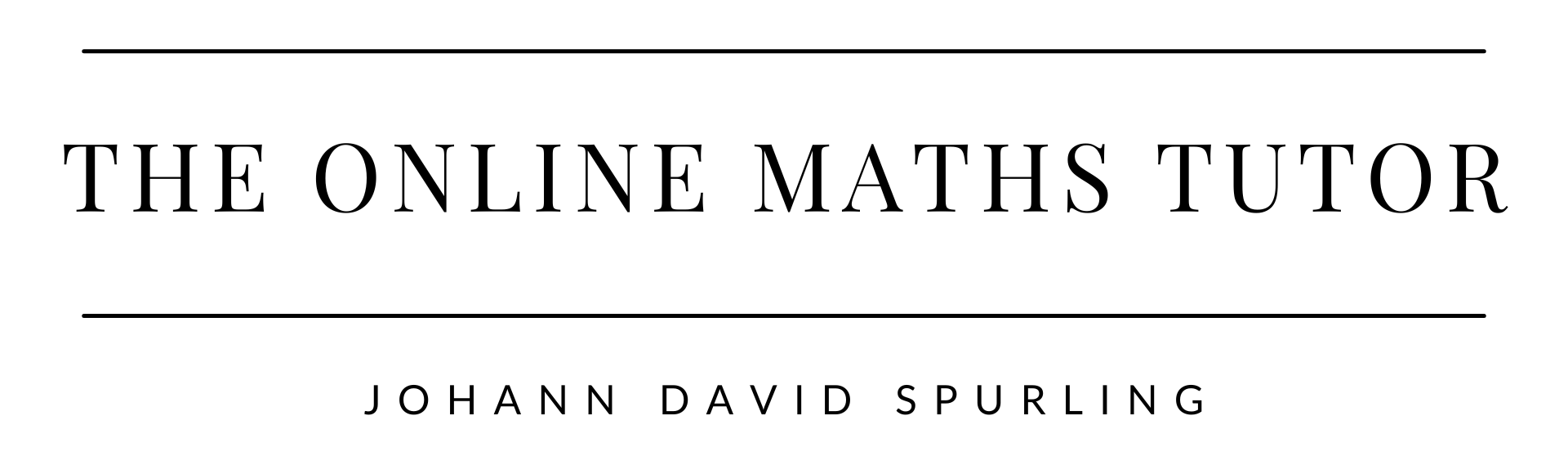 The Online Maths Tutor